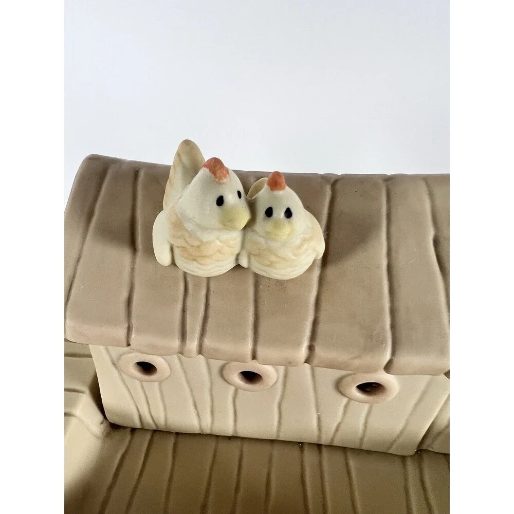 Noah's Ark Nightlight Vintage Precious Moments 2 by 2 Porcelain (Please‎ Read)